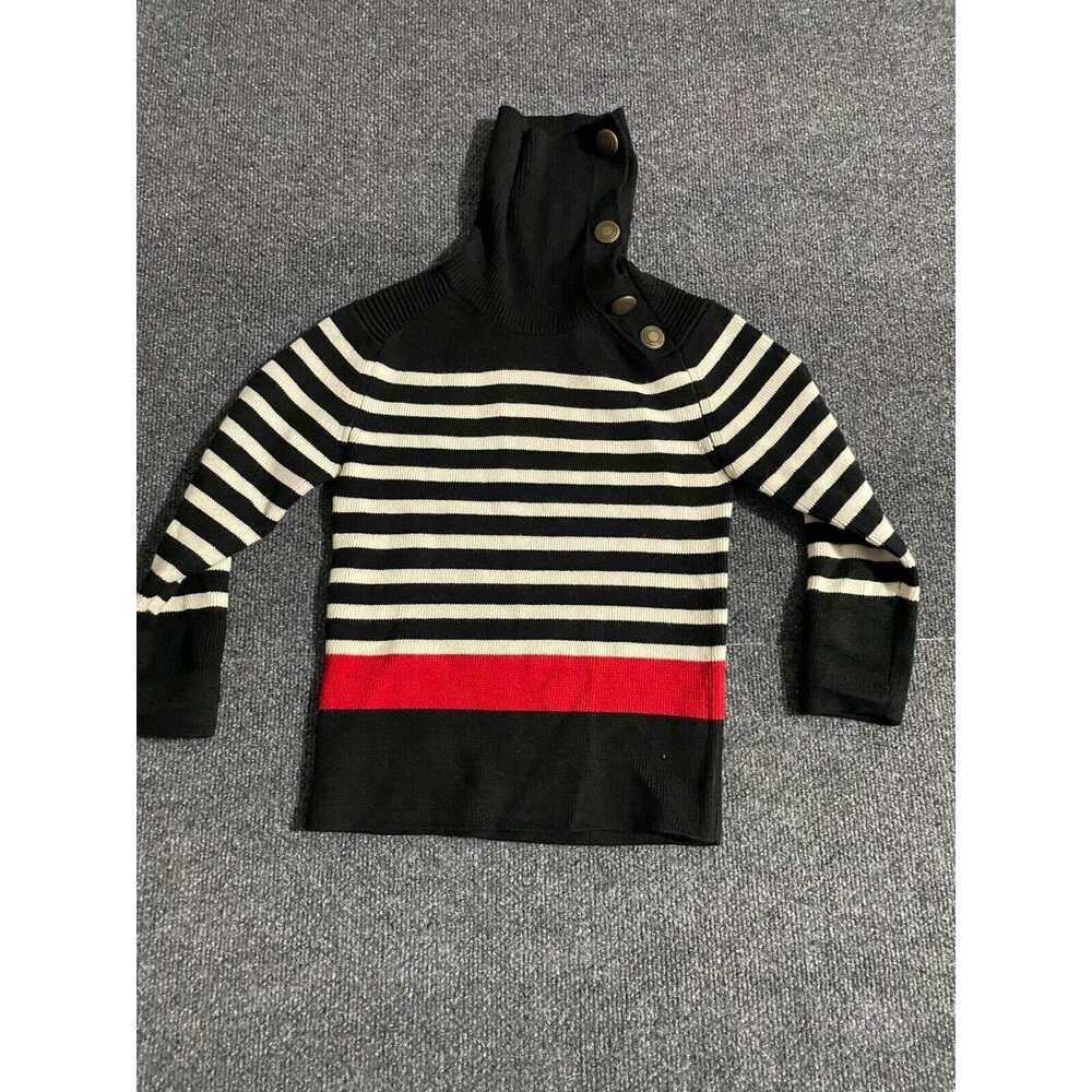 Zara Striped Turtle Neck Girls size 6-7 / CM 120 A/W 2021 Collection:10